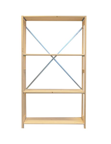 Elément de base 4 tablettes en bois A+