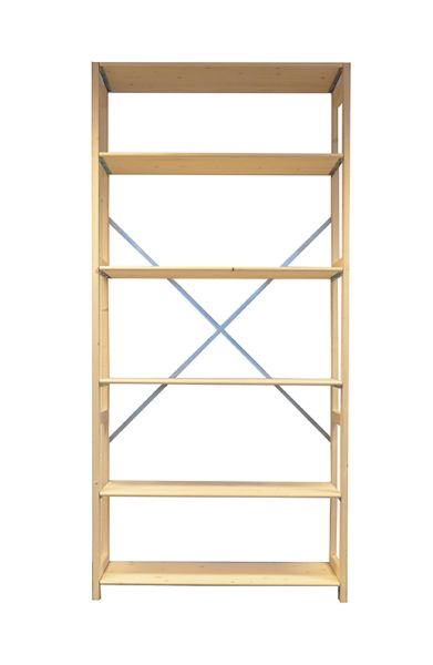 Elément de base 6 tablettes en bois A+