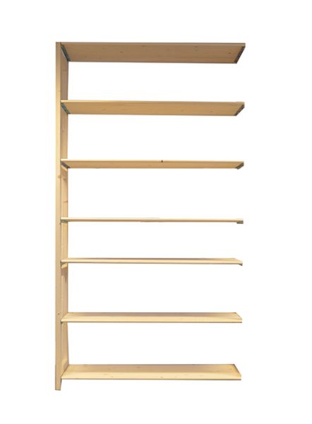 Elément suivant 7 tablettes en bois A+