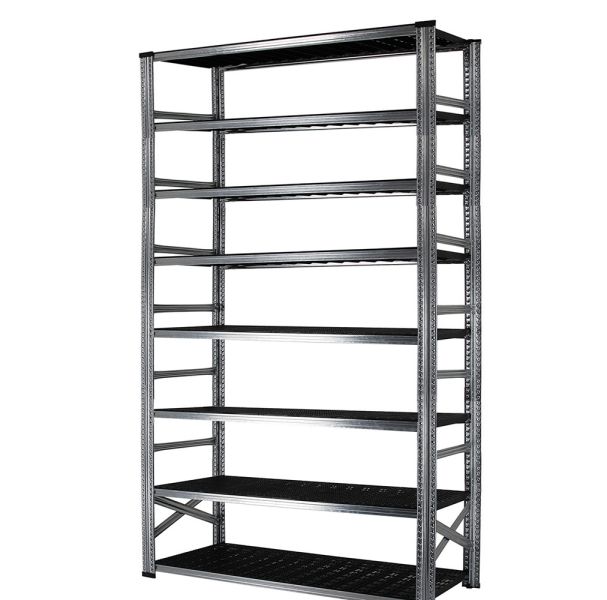 Elément de base 8 tablettes en plastique noir