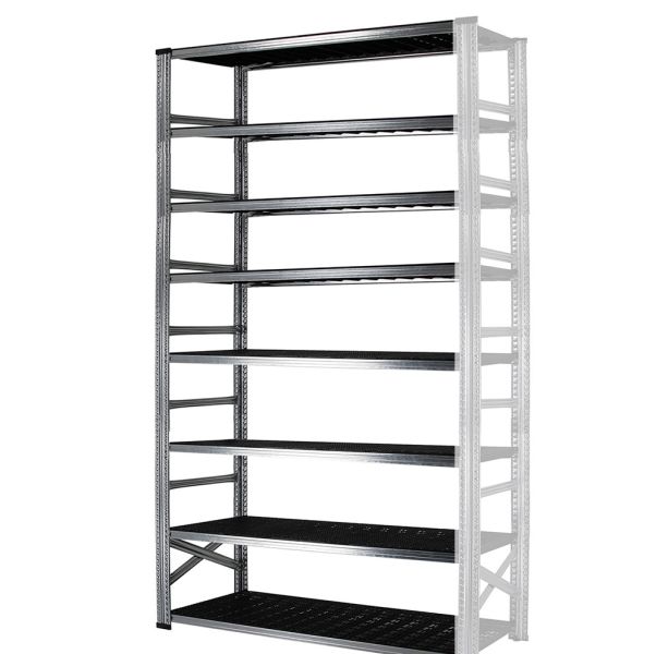 Elément suivant 8 tablettes en plastique noir