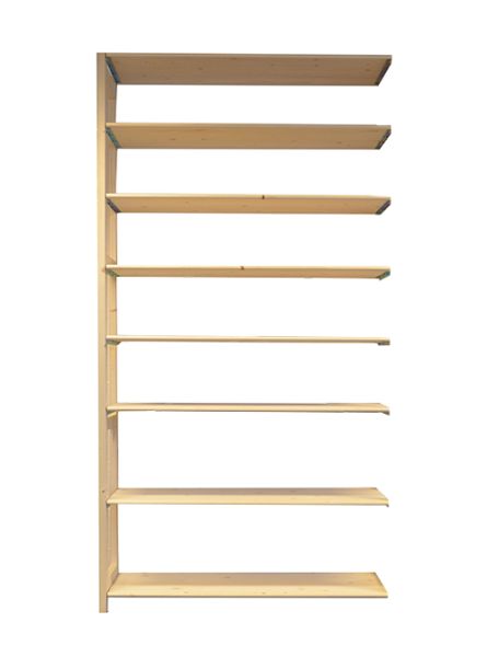 Elément suivant 8 tablettes en bois WEDEKA