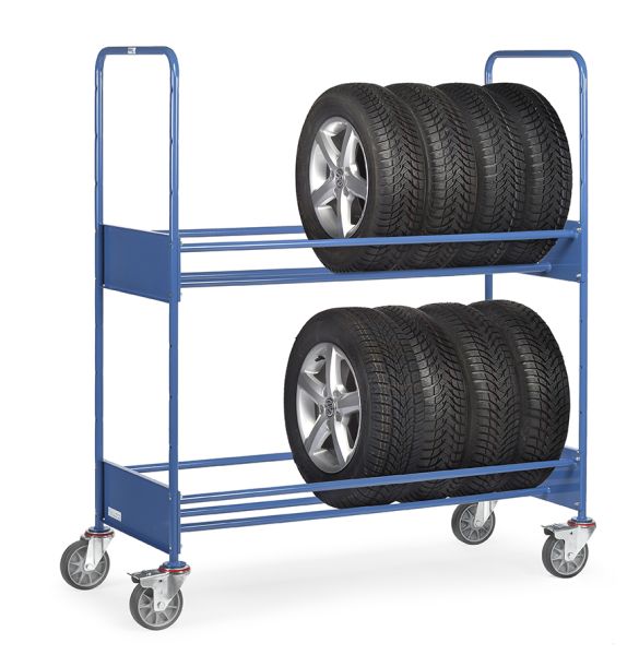 Chariot pour pneus - dimensions utiles 1420x600 mm