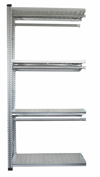 Elément suivant Suspension latérale double.
3 niveaux de barres de confection
4 niveaux de tablettes