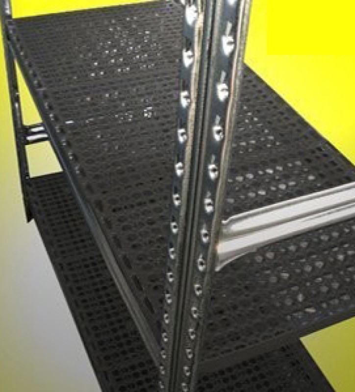 Rayonnages tablettes plastic