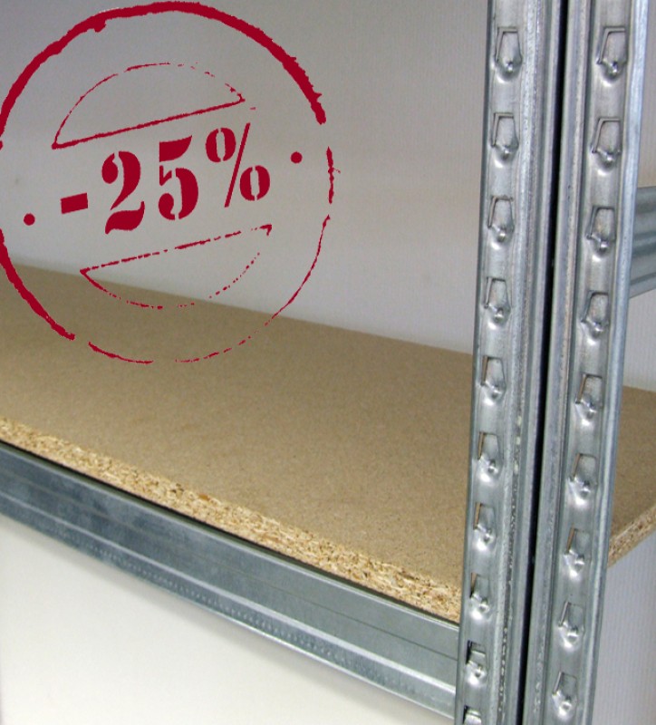 Outlet - rayonnage galvanisé