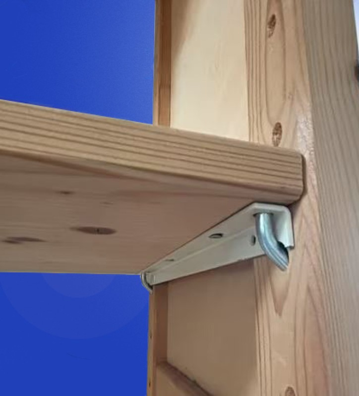 Rayonnages en bois WEDEKA