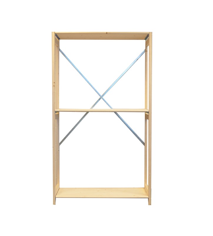 3 tablettes en bois A+