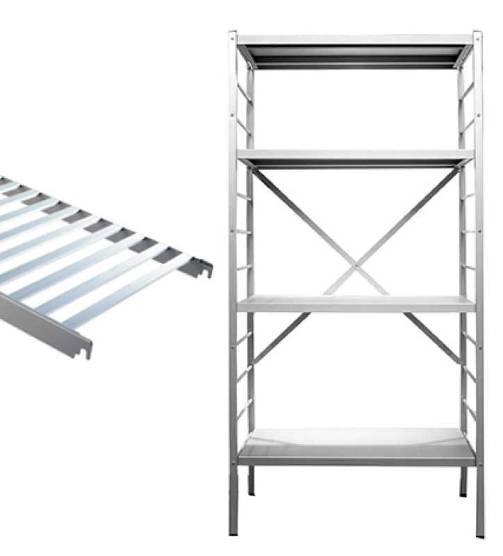 4 tablettes grillagées