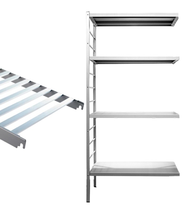 4 tablettes grillagées