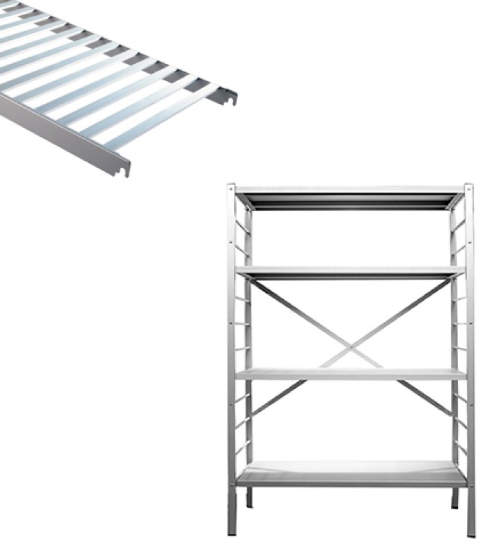 4 tablettes grillagées