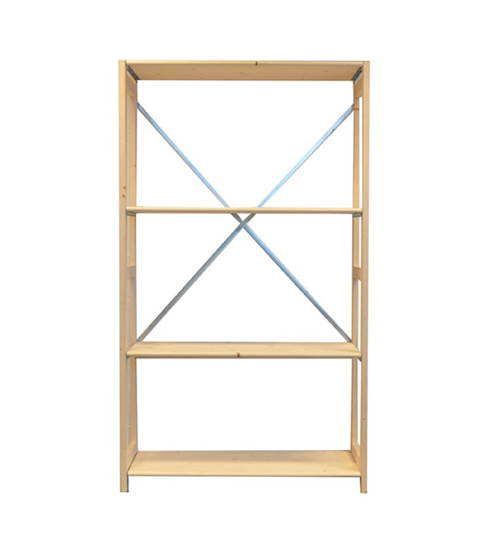 4 tablettes en bois A+