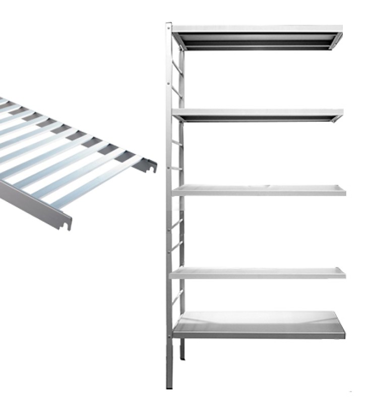 5 tablettes grillagées