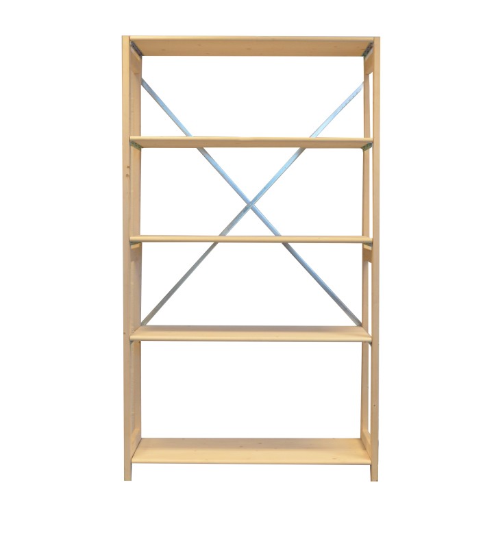 5 tablettes en bois A+