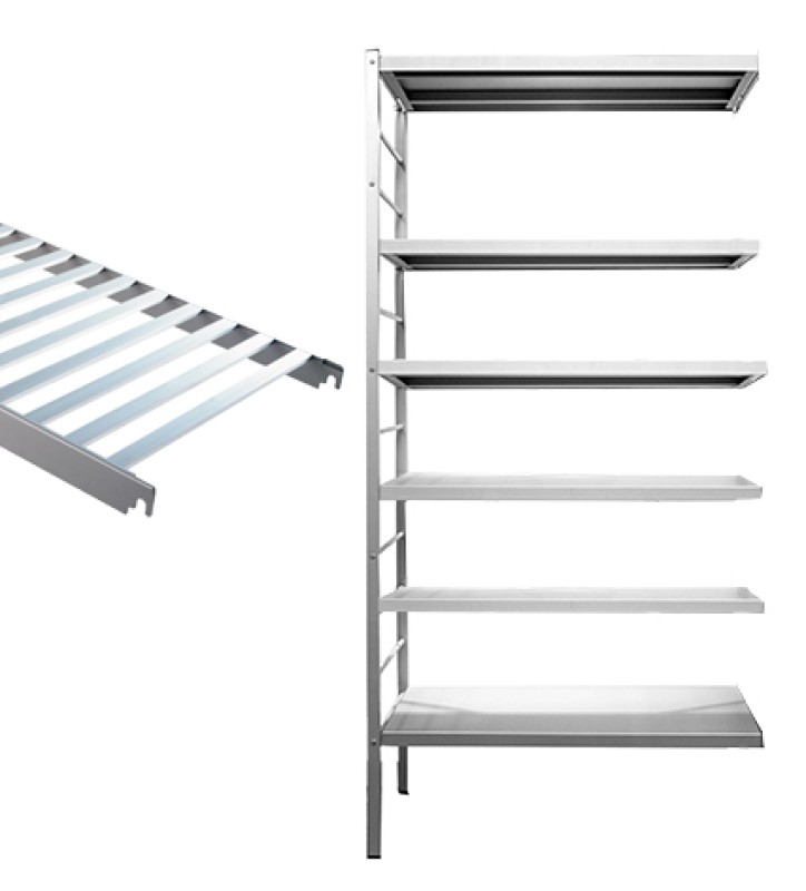 6 tablettes grillagées