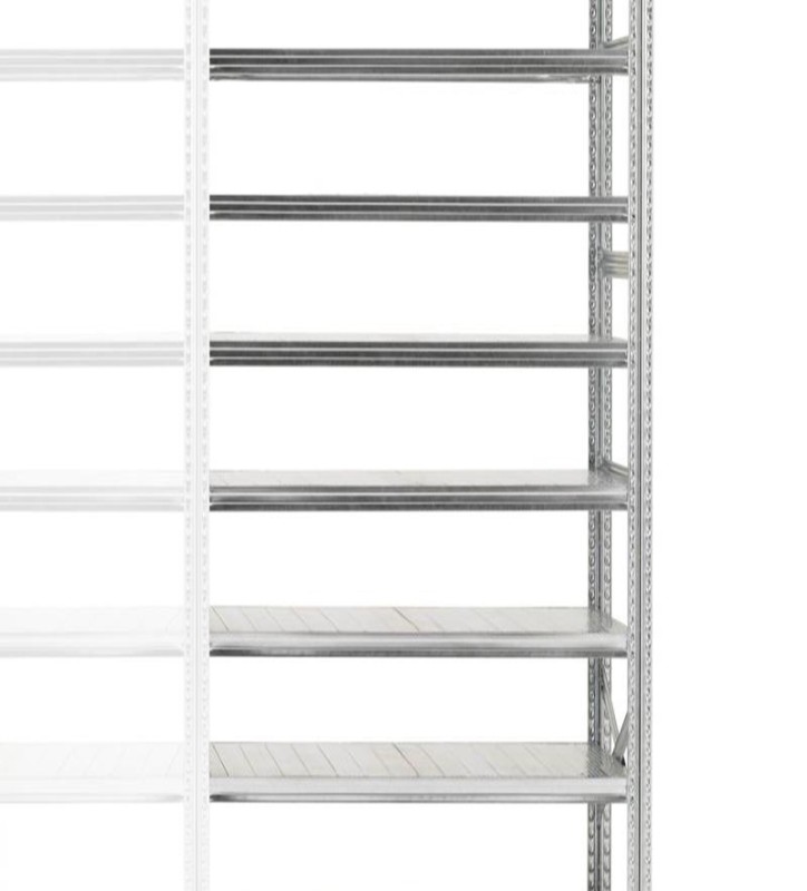8 tablettes galvanisées