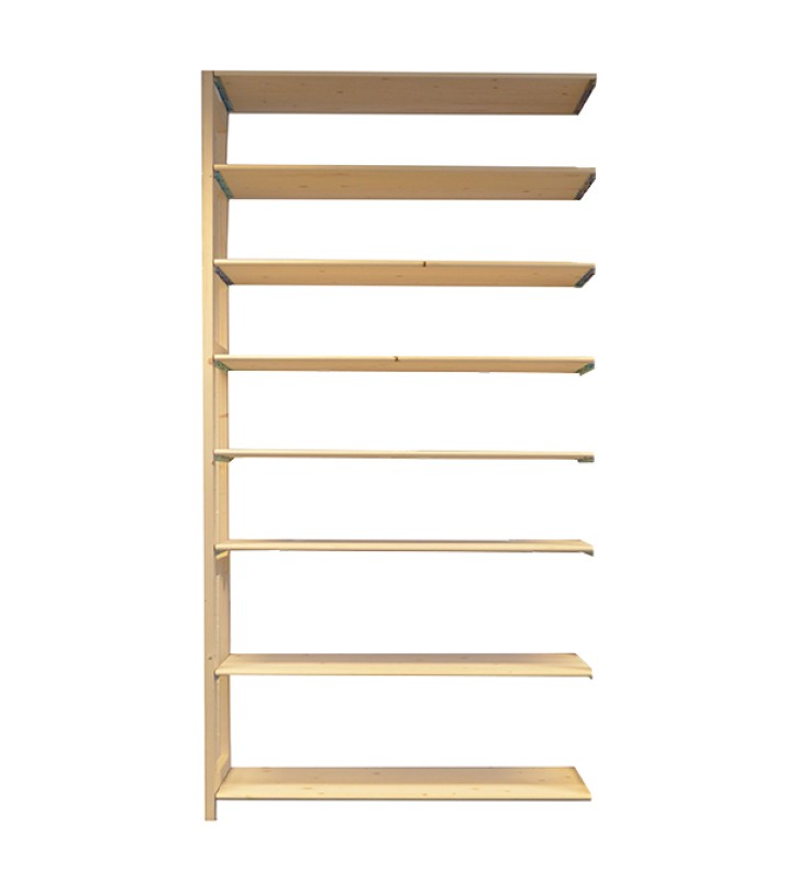 8 tablettes en bois A+