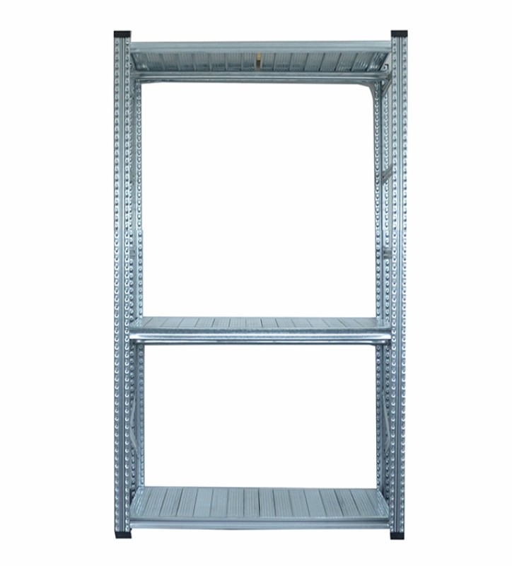 Suspension centrale
2 niveaux de barres de confection
3 niveaux de tablettes