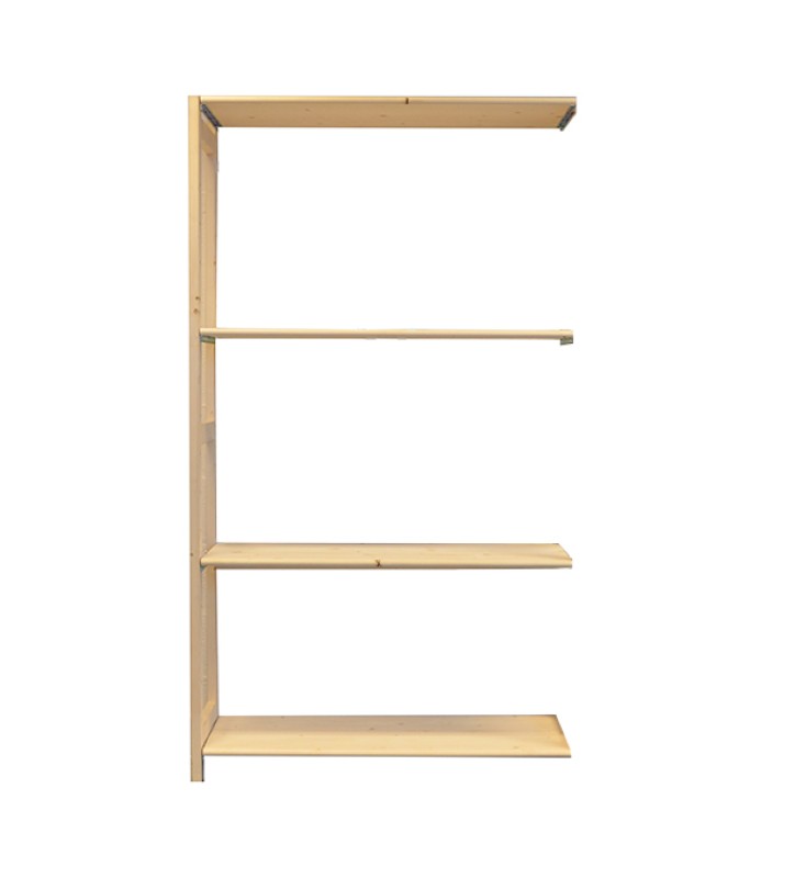 4 tablettes en bois WEDEKA