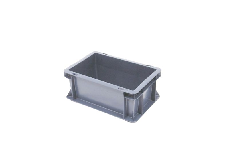 Euronormbak 300x200x120, bodem en zijwanden gesloten
