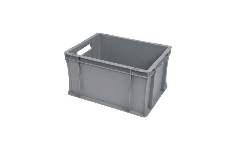 Euronormbak 400x300x220, bodem en zijwanden gesloten