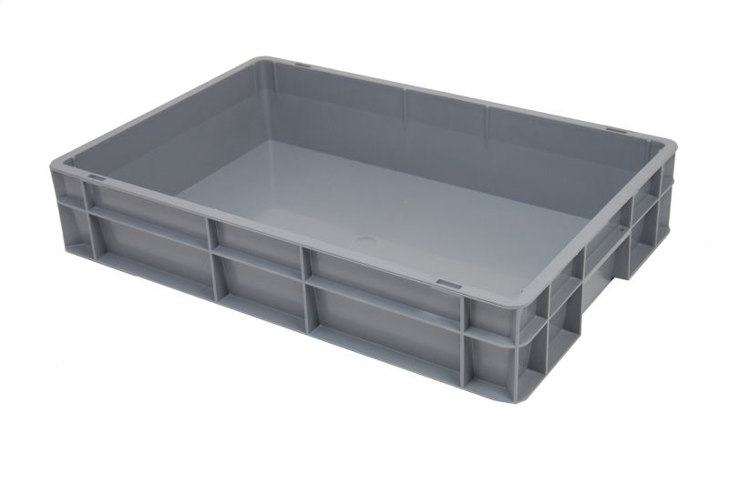 Euronormbak 600x400x120, bodem en zijwanden gesloten