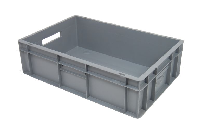 Euronormbak 600x400x170, bodem en zijwanden gesloten