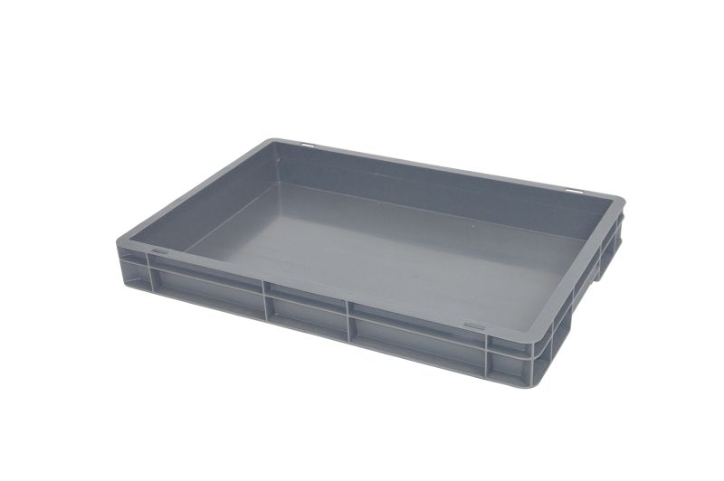 Euronormbak 600x400x73, bodem en zijwanden gesloten