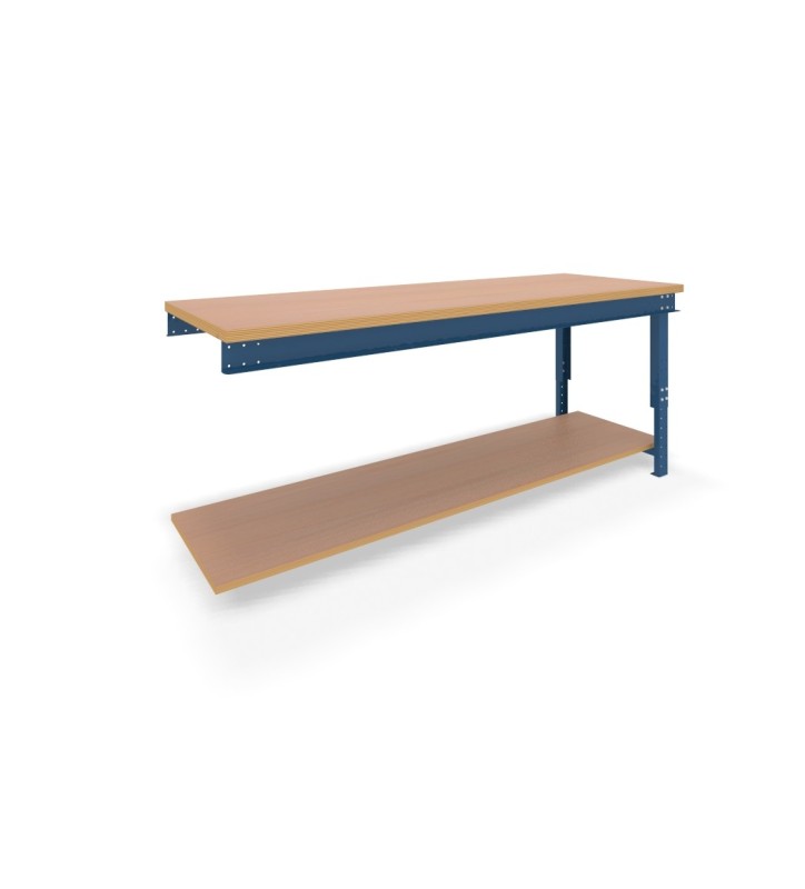 Werkbank type B 650/1000x750x2500 - aanbouw